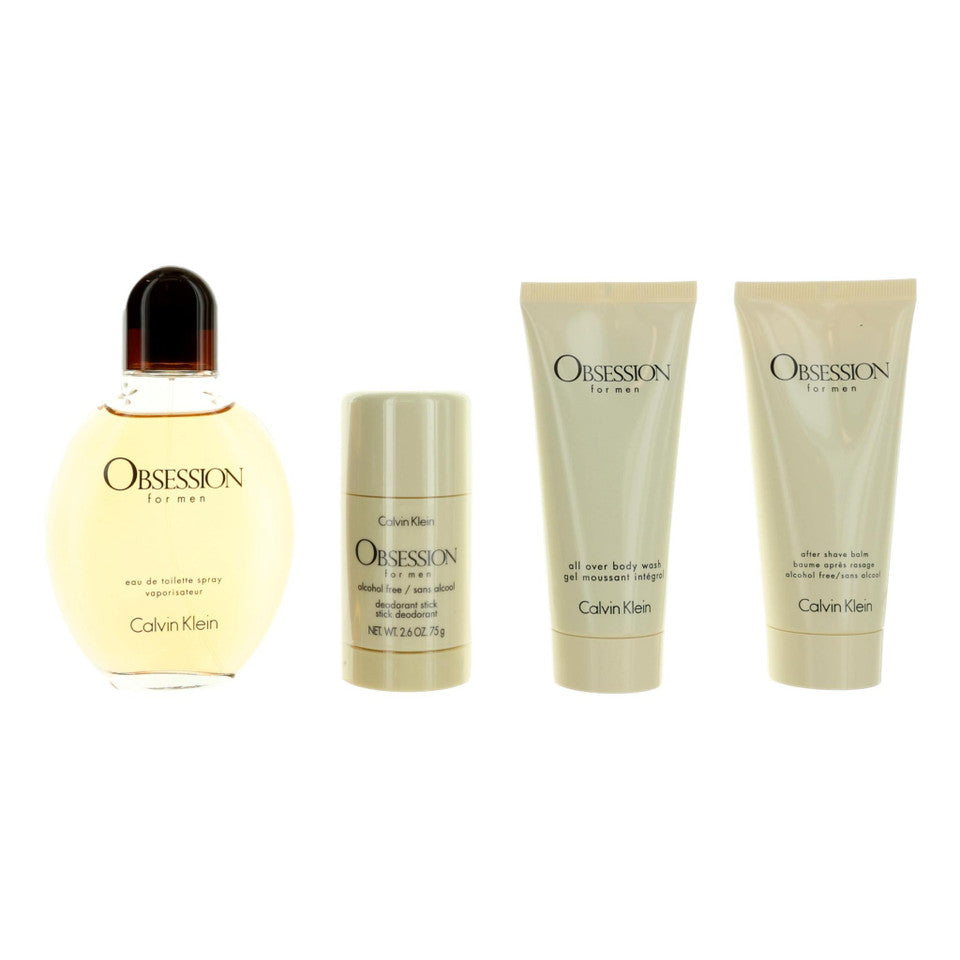 Obsession by Calvin Klein: 4-Piece Gift Set for Men