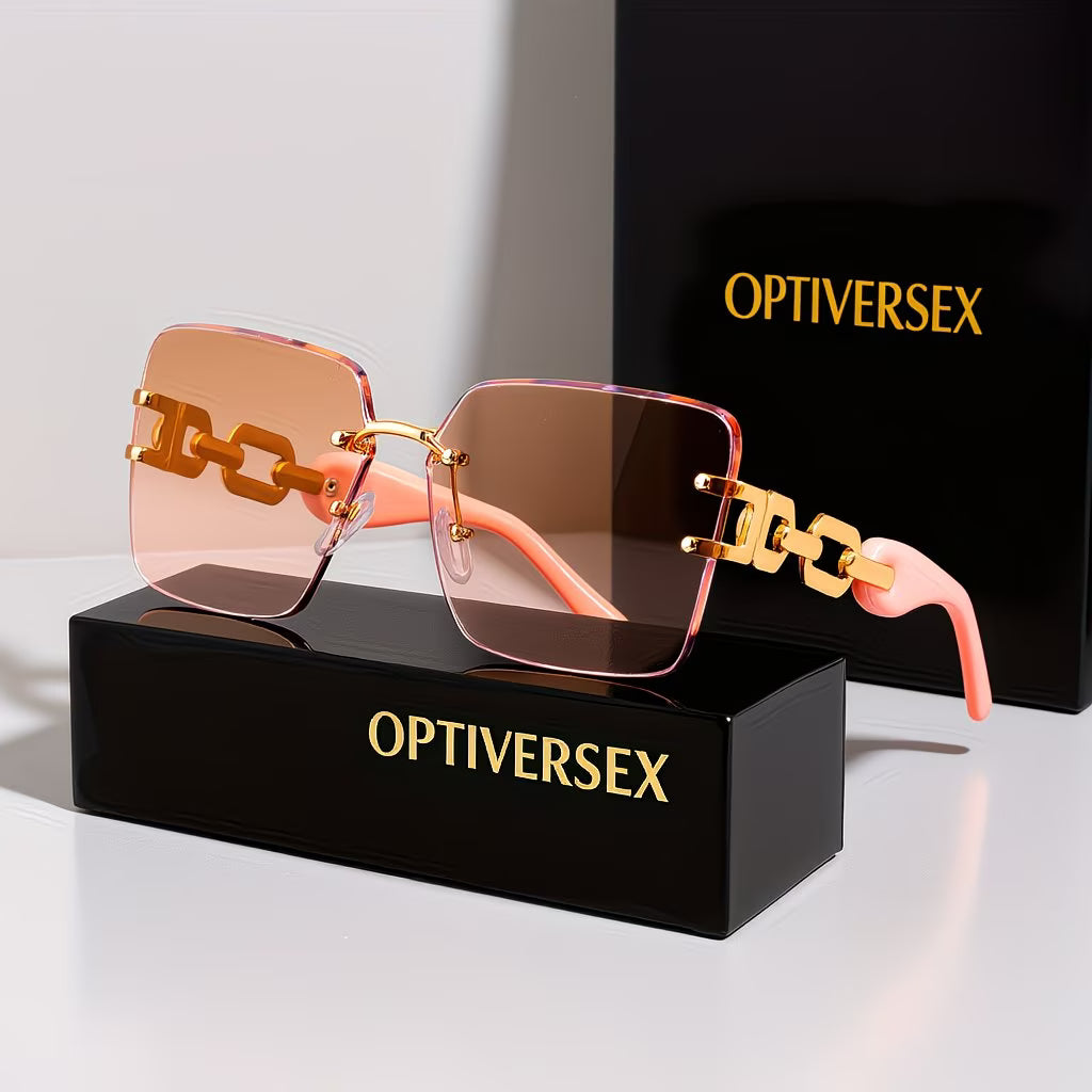 Luxury Square Frame Glasses for Women