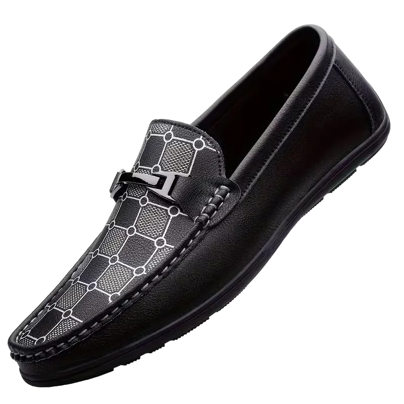 Men's Trendy Plaid Fancy Loafer Shoes