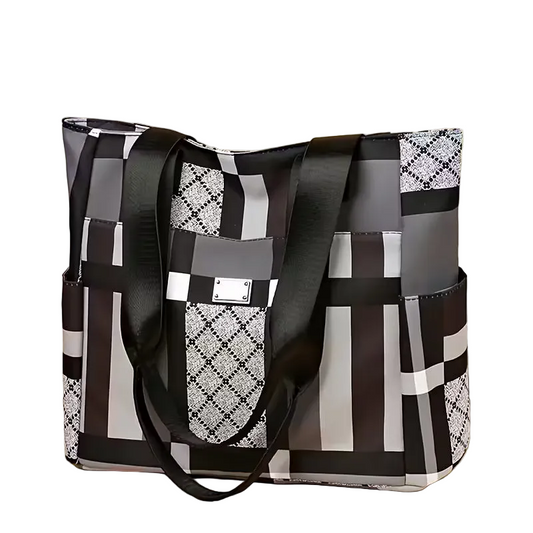 Stylish Large Capacity Geometric Tote Bag