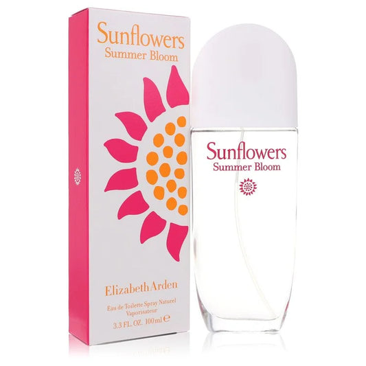 Sunflowers Summer Bloom by Elizabeth Arden 3.3 oz Eau De Toilette Spray for Women