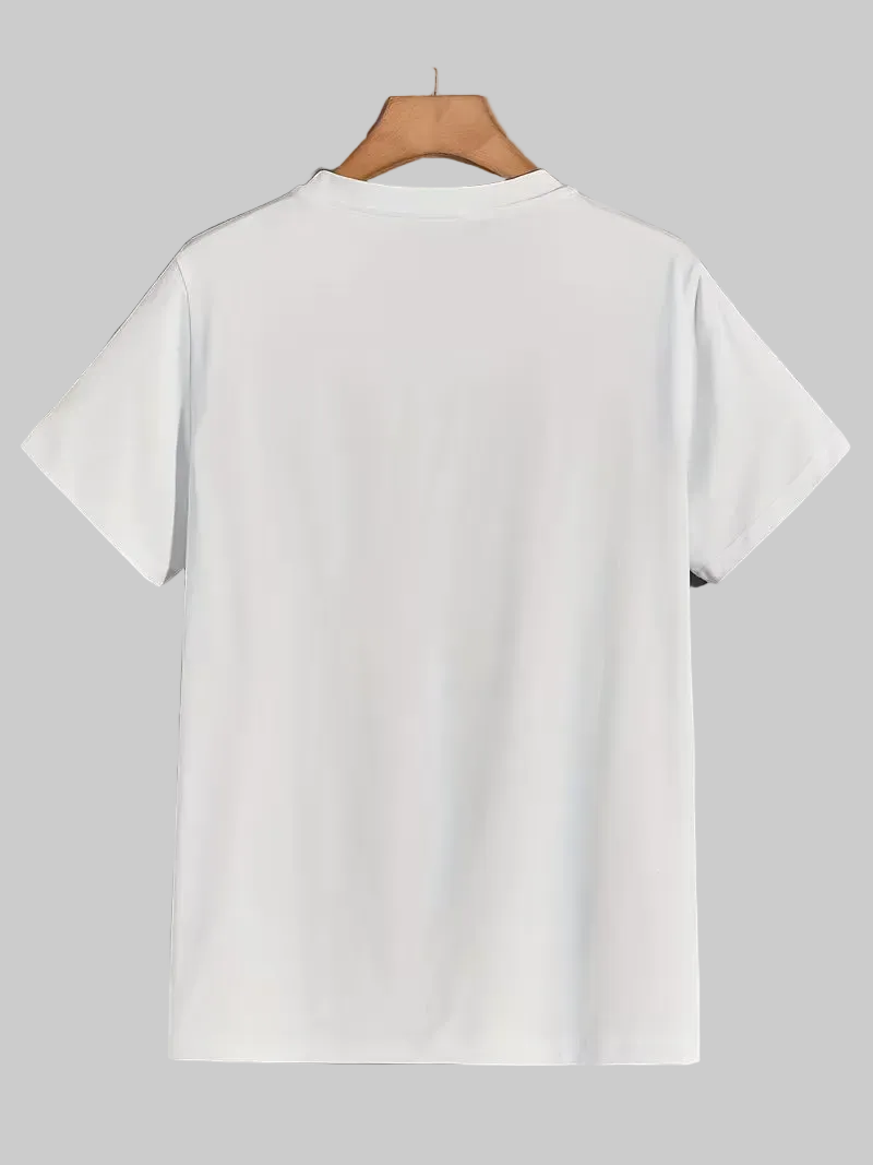 Hello Kitty T-Shirt with a Rainbow Gradient Pattern