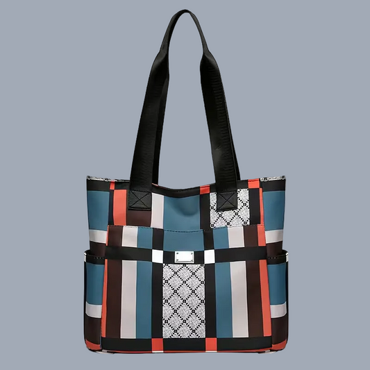 Stylish Large Capacity Geometric Tote Bag