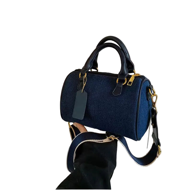 Two-Tone Retro Style Small Square Bag