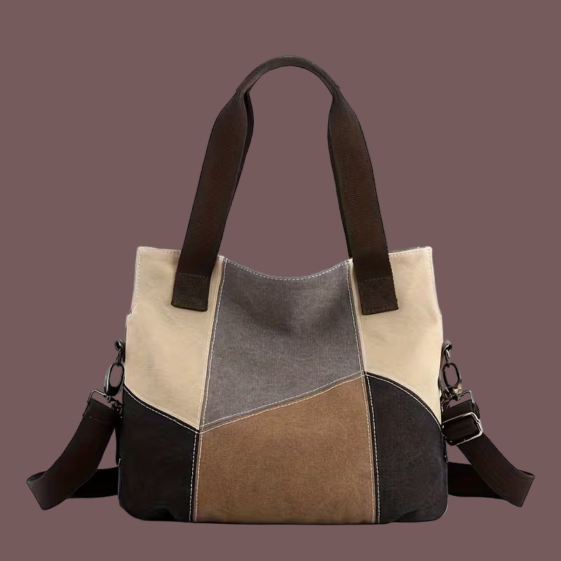 Women's Vintage Nylon Tote Bag