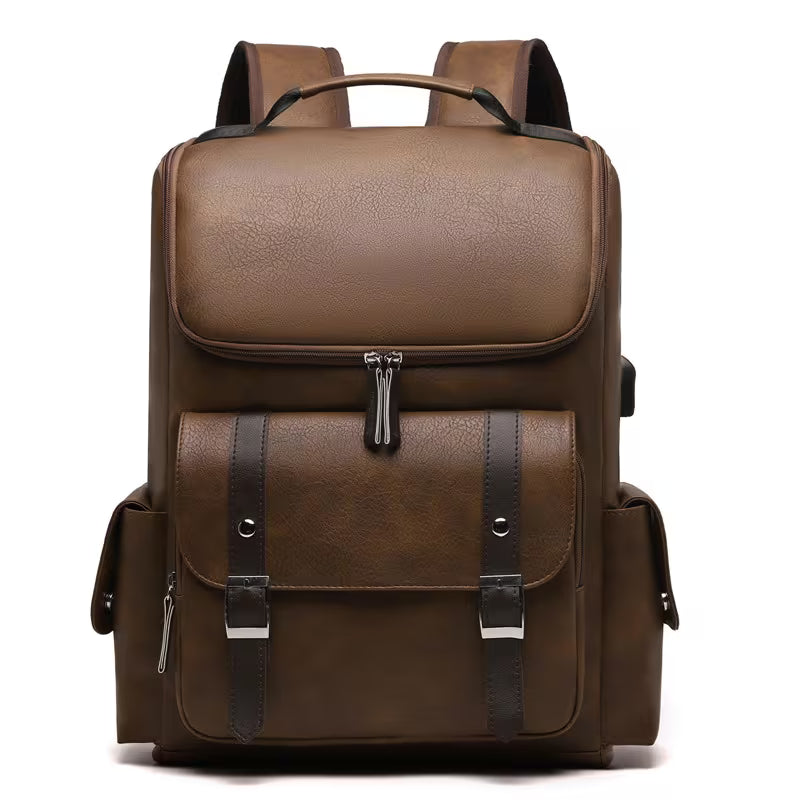 Durable PU Laptop Backpack