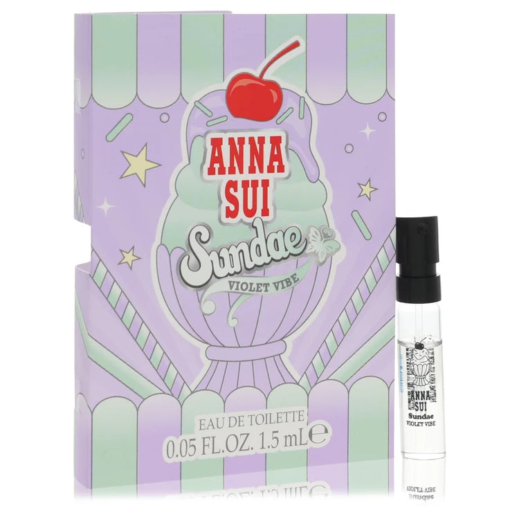 Anna Sui Sundae Violet Vibe by Anna Sui 0.05 oz Vial (sample) for Women