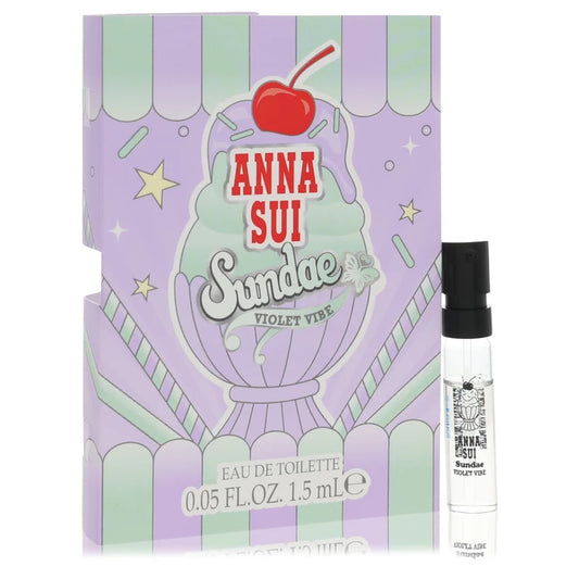 Anna Sui Sundae Violet Vibe by Anna Sui 0.05 oz Vial (sample) for Women