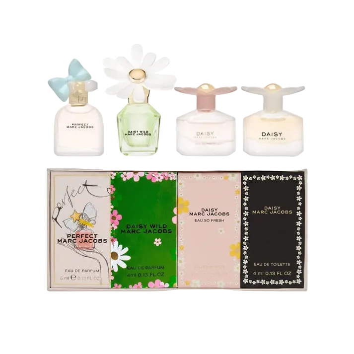 Marc Jacobs Collection by Marc Jacobs, 4 Piece Variety Mini Gift Set for Women