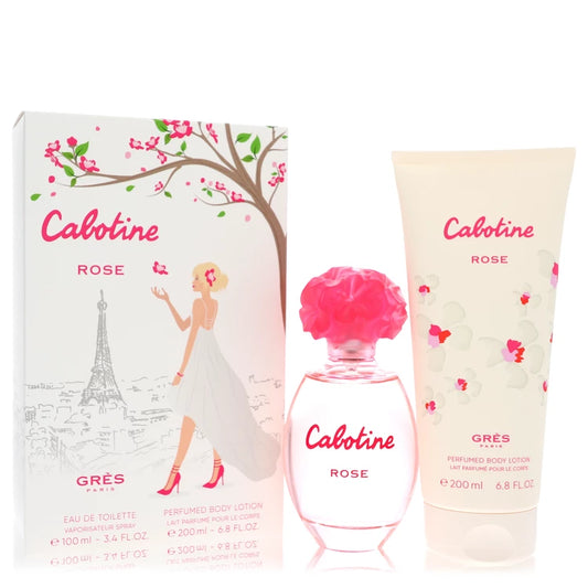 Cabotine Rose by Parfums Gres Gift Set for Women