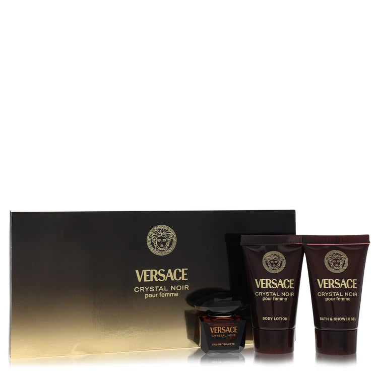 Crystal Noir by Versace Gift Set for Women