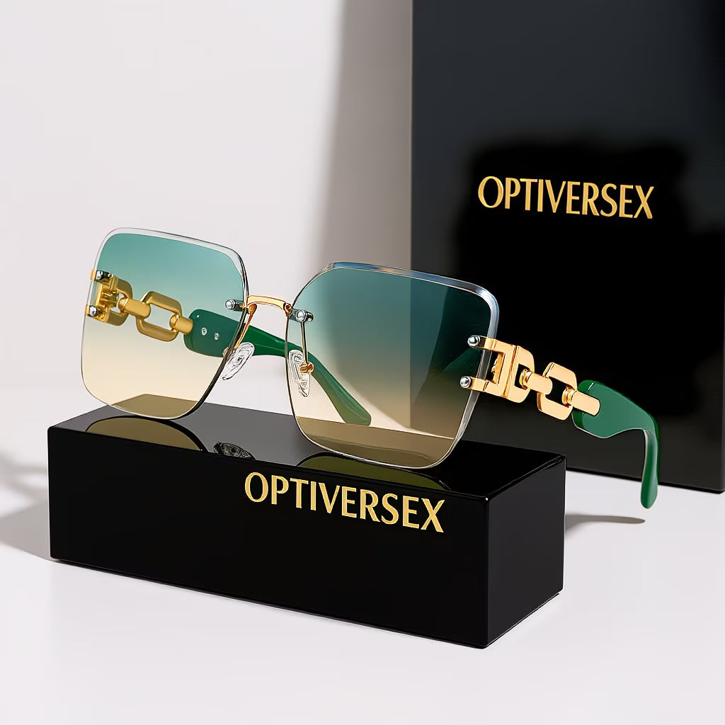Luxury Square Frame Glasses for Women