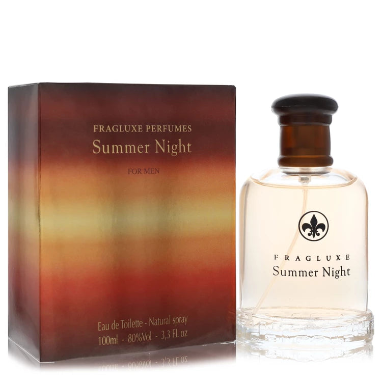Fragluxe Summer Night by Fragluxe 3.3 oz Eau De Toilette Spray for Men