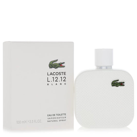 Lacoste Eau De Lacoste L.12.12 Blanc by Lacoste 3.3 oz Eau De Toilette Spray for Men
