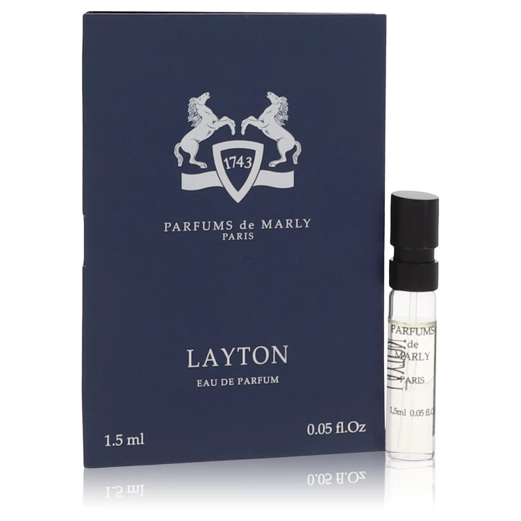Layton Exclusif by Parfums De Marly 0.05 oz Vial (sample) for Men