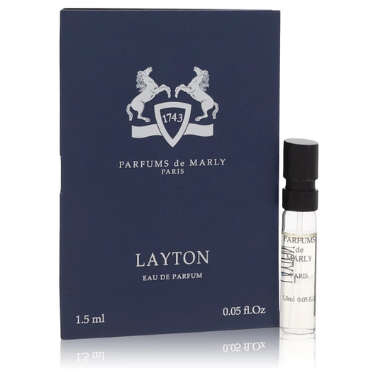 Layton Exclusif by Parfums De Marly 0.05 oz Vial (sample) for Men
