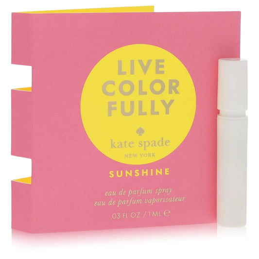 Live Colorfully Sunshine by Kate Spade 0.03 oz Vial (sample) for Women