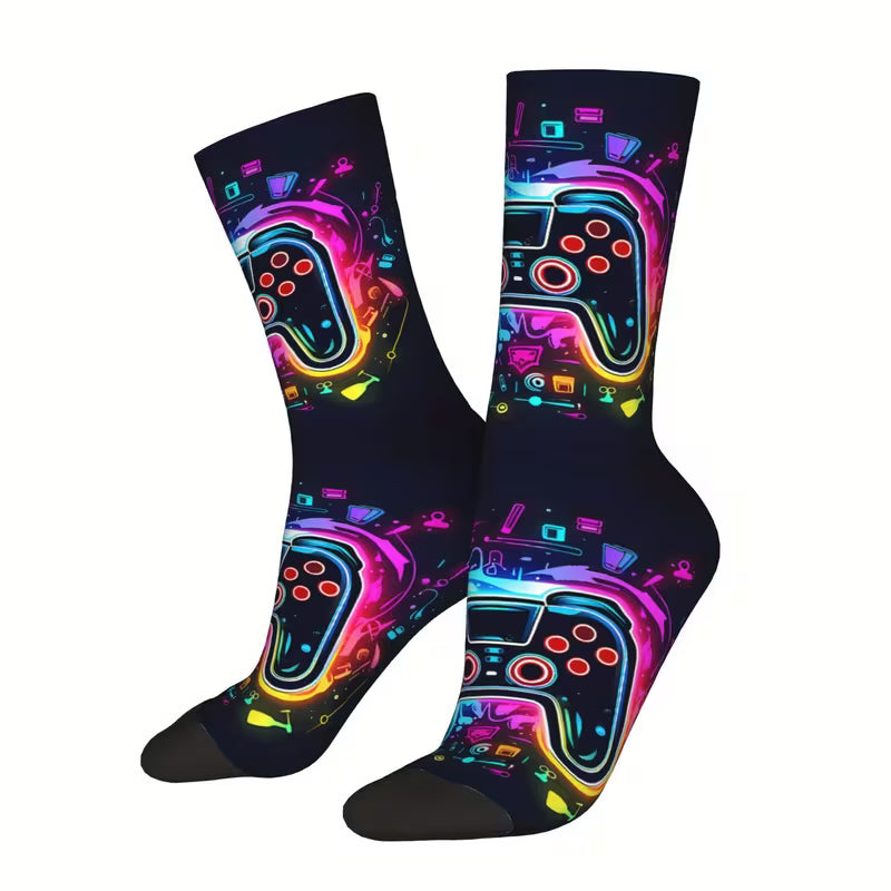 Full-Body Video Game Controller Socks! ( One Size )