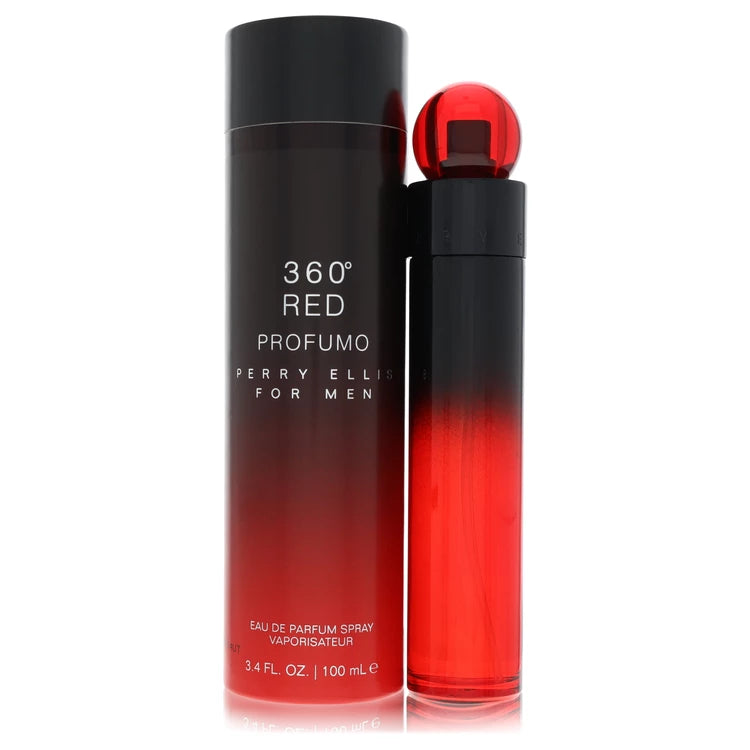 Perry Ellis 360 Red  Profumo by Perry Ellis 3.4 oz Eau De Parfum Spray for Men