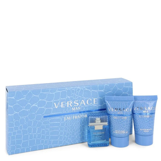 Versace Man Eau Fraiche by Versace, 3 Piece Mini Set for Men